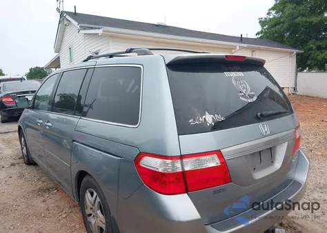 2005 Honda Odyssey Ex-L из США, поврежденный, VIN 5FNRL38735B031513